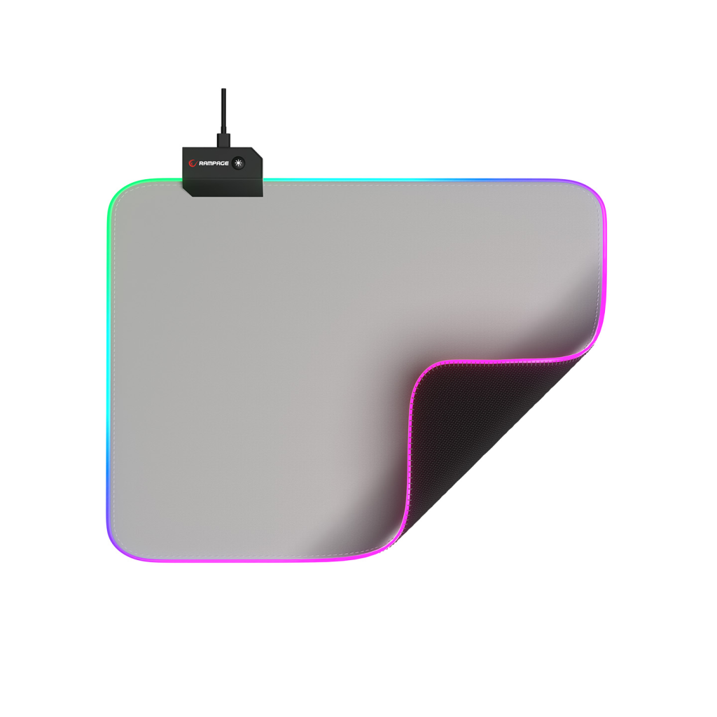 Rampage MP-21 Pulsar M Rgb 252x328x3mm Rgb Led Gaming Mouse Pad (gri)