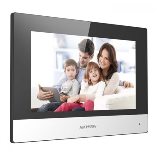 Hikvision DS-KH6320-WTE1 7 İnç Dokunmatik Ekranlı Video İntercom İç Mekan İstasyonu