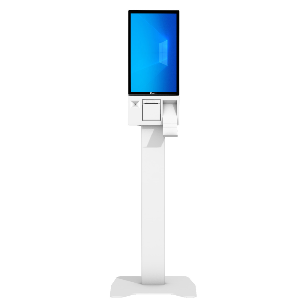 Tiwox K-2150W 21,5" Led Panel Intel i7 5.Gen 16Gb Ram 256Gb Ssd Wi-Fi 80mm Barkod Yazıcı 2D Okuyucu Kiosk (beyaz)