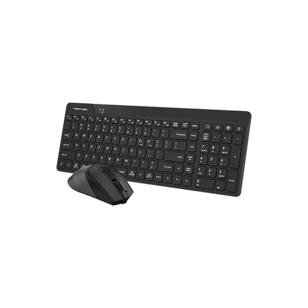 A4 Tech FG2400 AIR2 Siyah Fstyler 2.4Ghz Mini Kablosuz Türkçe Q Sessiz Klavye Mouse Set