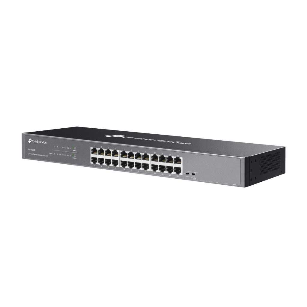 Omada DS1024G 24 Port Gigabit Yönetilemez Rackmount Metal Kasa Switch