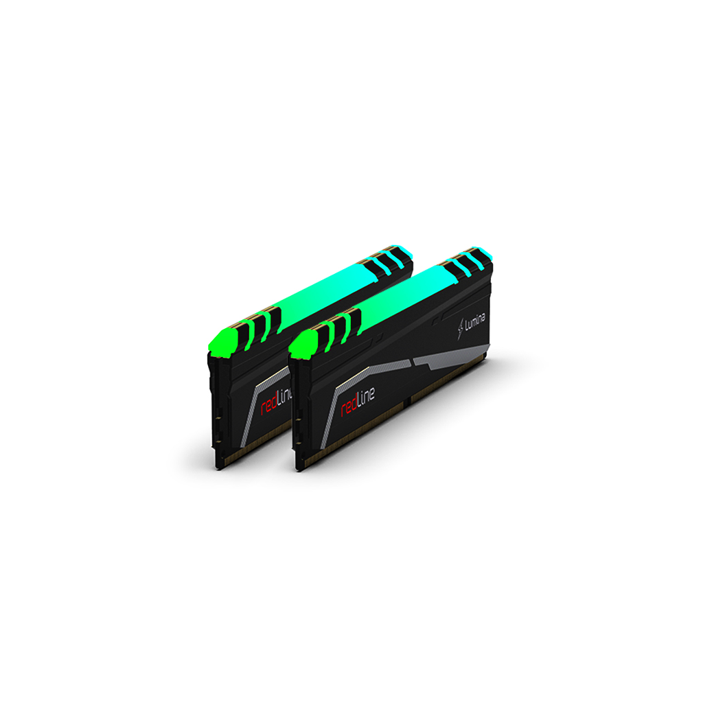 Mushkın Redline Lumina MLA4C360JNNM8GX2 2x8Gb Kit 3600Mhz DDR4 CL18 Rgb Desktop Gaming Ram (soğutuculu)