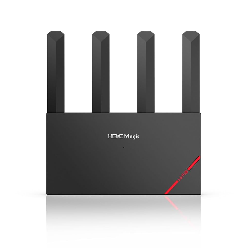 H3C Magic NX30 Dual Band Wifi 6 3000Mbps 4Port Gigabit 4ad Anten Masaüstü Router Access Point