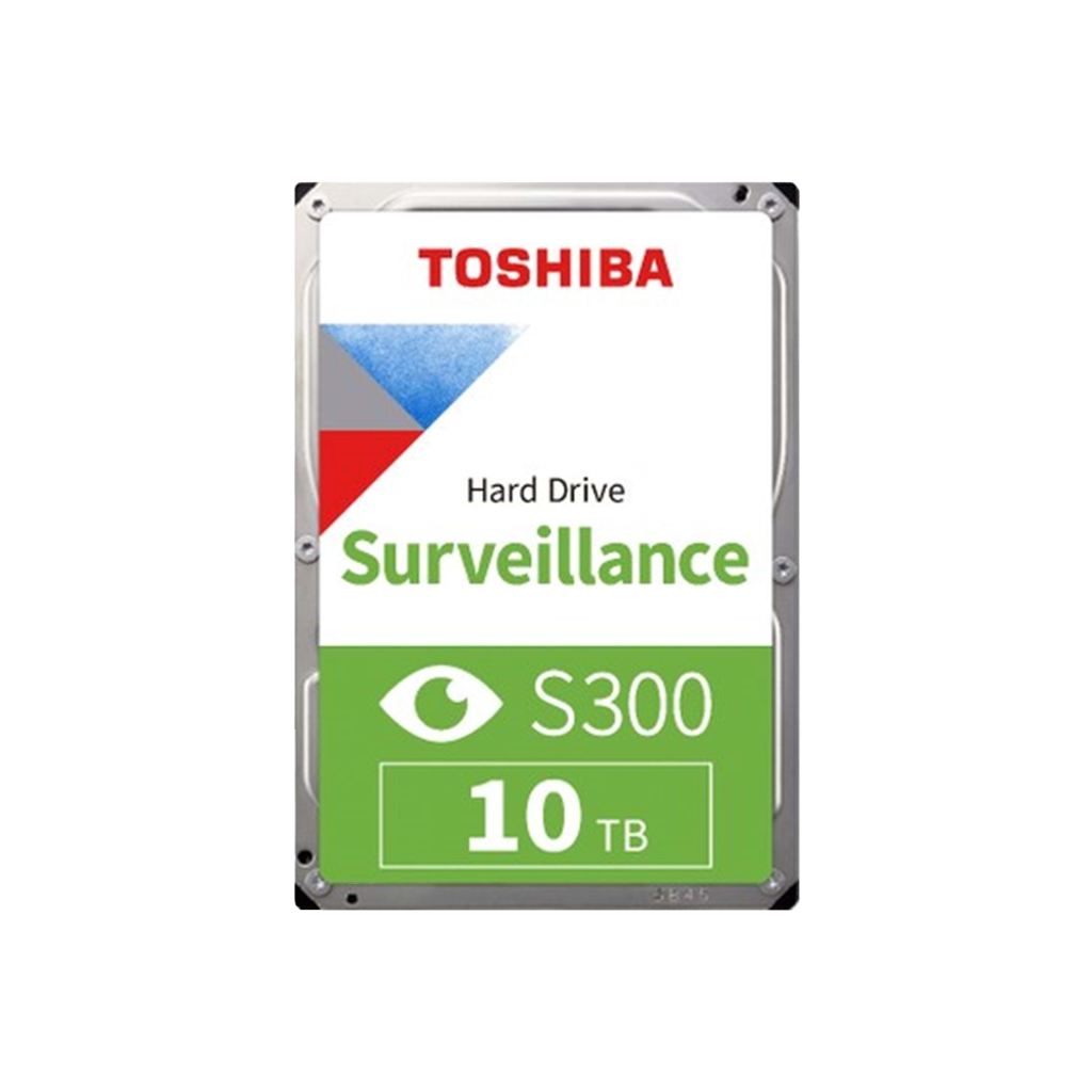Toshıba S300 Pro MD10ADA10TV 3.5" 10TB 512Mb 7200 Rpm 7/24 Güvenlik Hdd (türkiye Distribütörü Garantili)