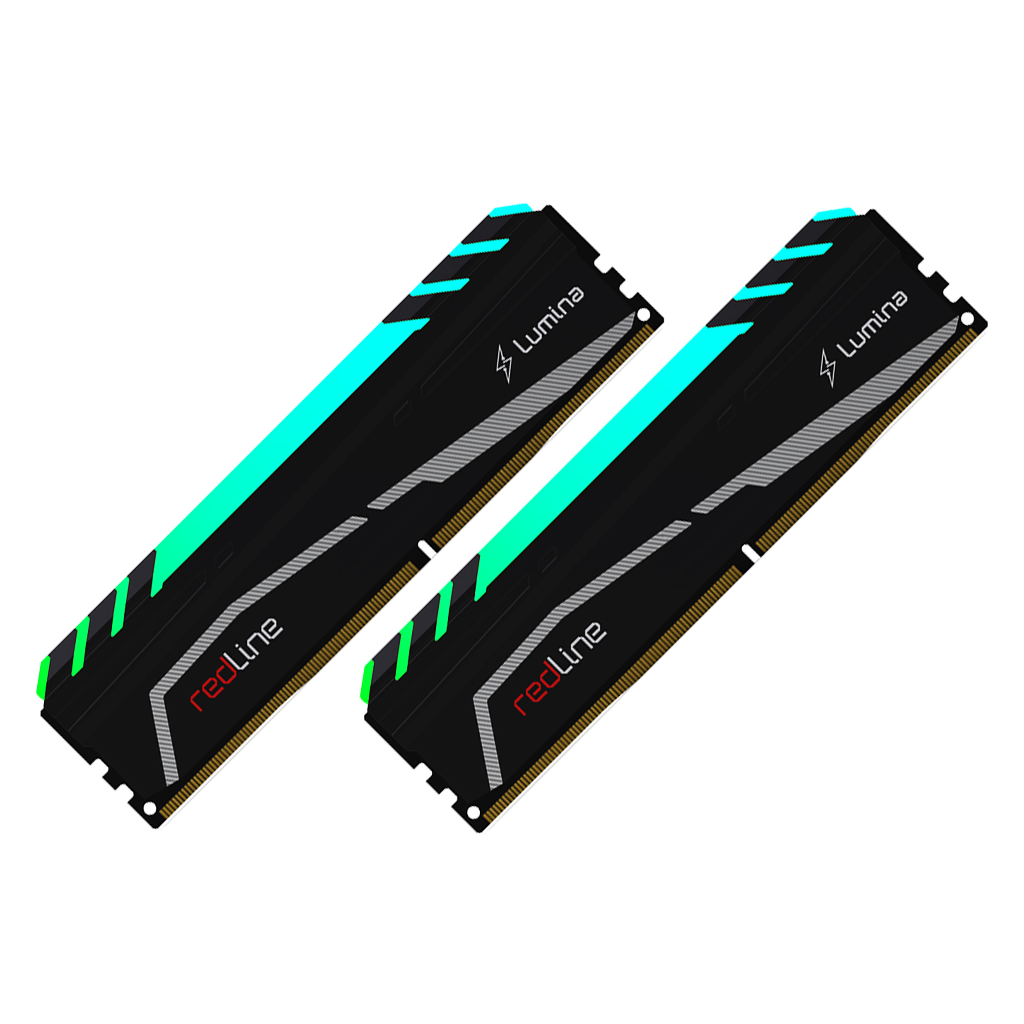 Mushkın Redline Lumina MLA4C320GJJM8GX2 2x8Gb Kit 3200Mhz DDR4 CL16 Rgb Desktop Gaming Ram (soğutuculu)