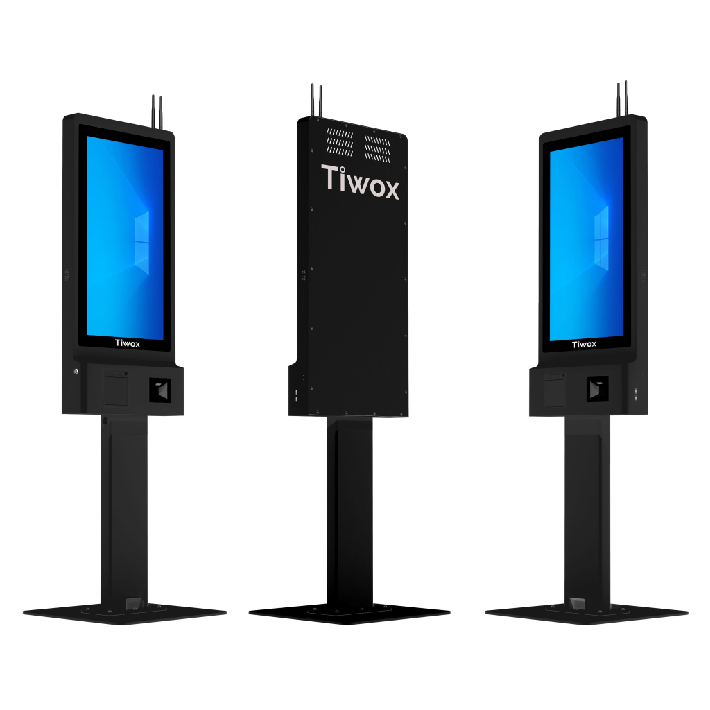 Tiwox K-3250B 32" Led Panel Intel i7 5.Gen 16Gb Ram 256Gb Ssd Wi-Fi 80mm Barkod Yazıcı 2D Okuyucu Kiosk (siyah)