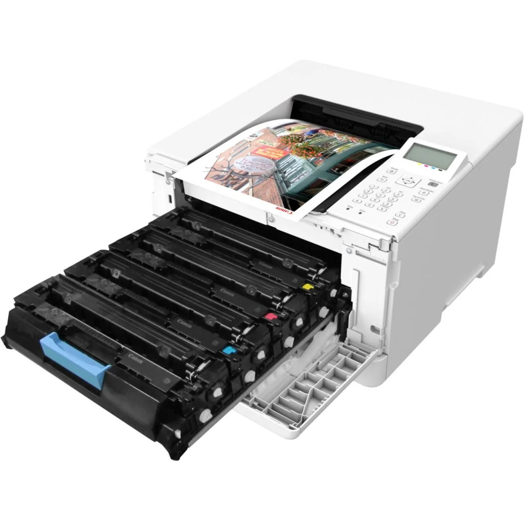 Canon i-SENSYS LBP646CDW Wifi Lan Duplex Renkli Lazer Yazıcı (dakikada 25 Sayfa) Orijinal Tonerli