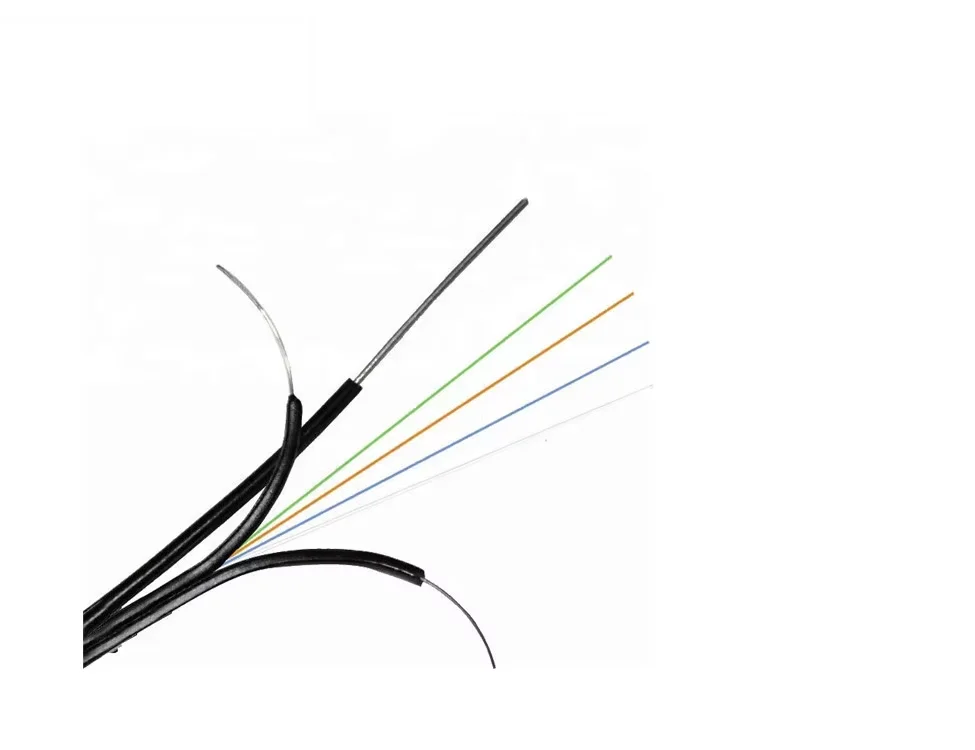 Fiber Askı Telli Drop Kablo 4 Core