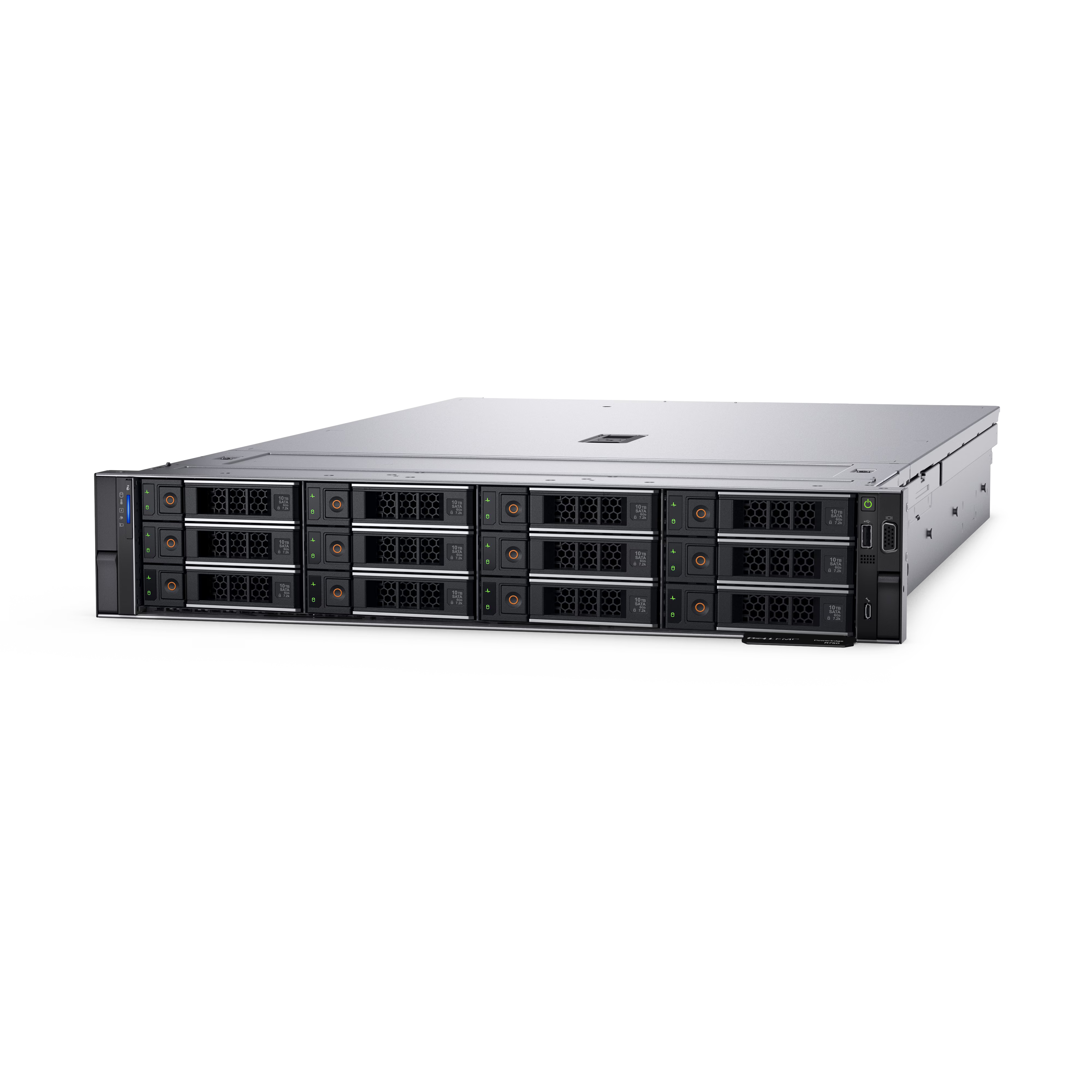 Dell R750 2x Silver 4316 64GB 5x 960GB Ssd Perch H755 5720 Dual 1GB Eth 2x 1400w 2U Rack Server
