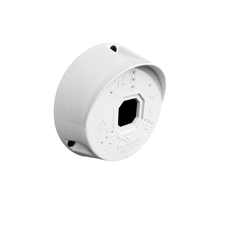 Cambox Backbox Snıper ID-100 Junctıon Box Yuvarlak Buat Beyaz Renk